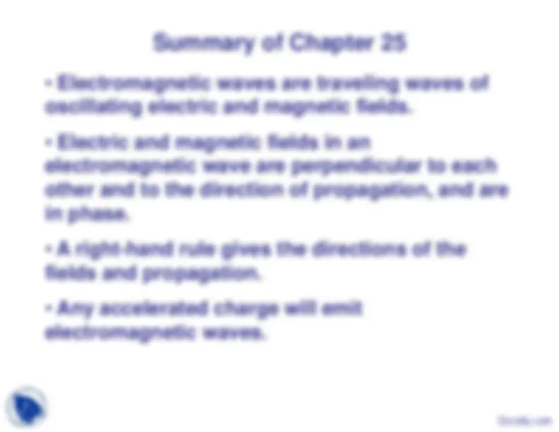 Electromagnetic Waves - General Physics - Lecture Slides | Slides ...
