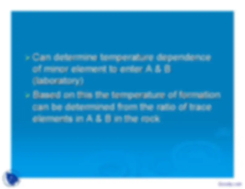Ionic Substitution - Geochemistry - Lecture Slides | Slides ...