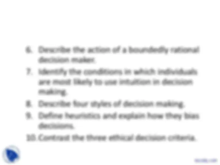 Perception and Individual Decision Making - Organizational Behavior ...