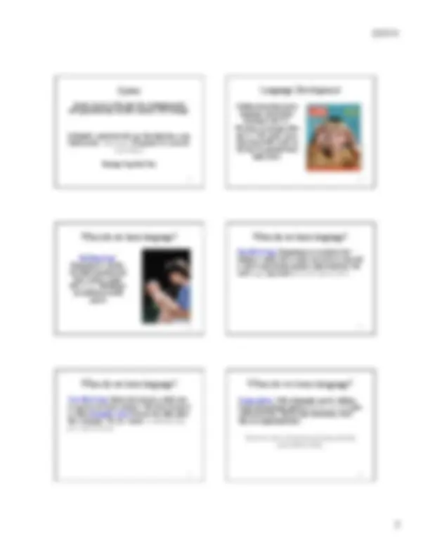 Language And Cognition Development Language & Thinking: Examining the Link between Language & Cognitive ...