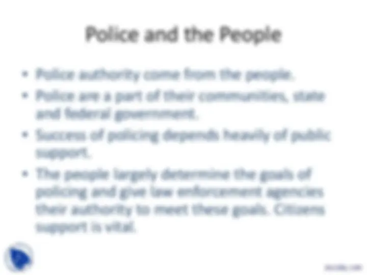 Police Topics Understanding Contemporary Policing: Goals, Organization, and Styles ...