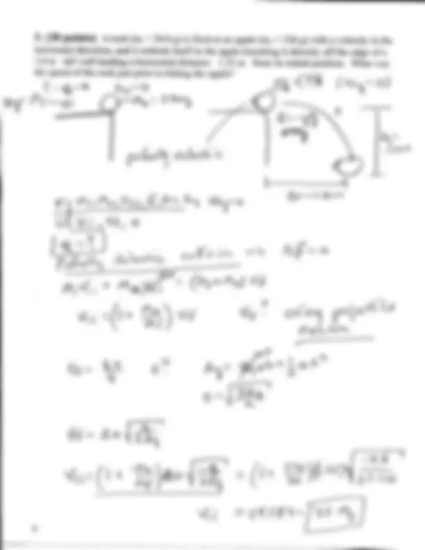 General Physics I - Midterm Exam 2 Solutions | PHYS 141 | Exams Physics ...