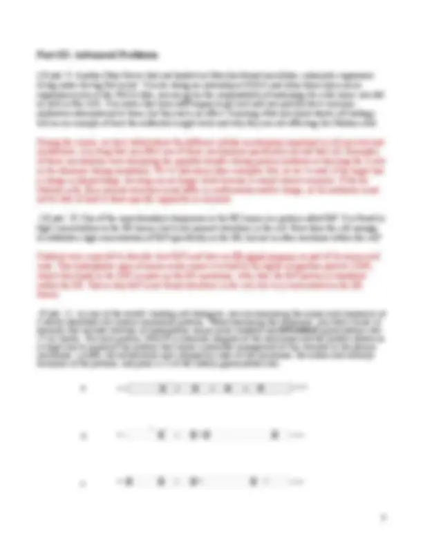 Bio 310 Midterm I: Cell Biology Exam Questions and Answers - Prof ...