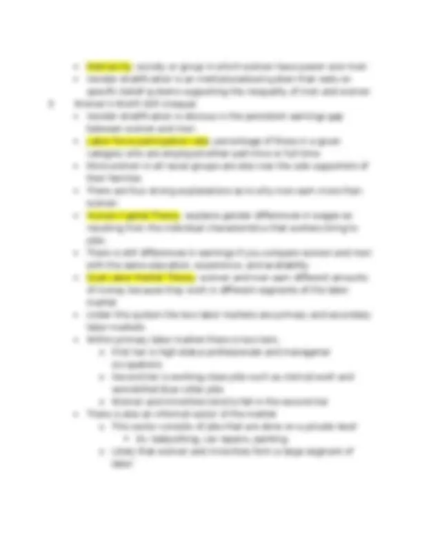 The Social Construction of Gender - Lecture Notes | 034 001 | Study ...