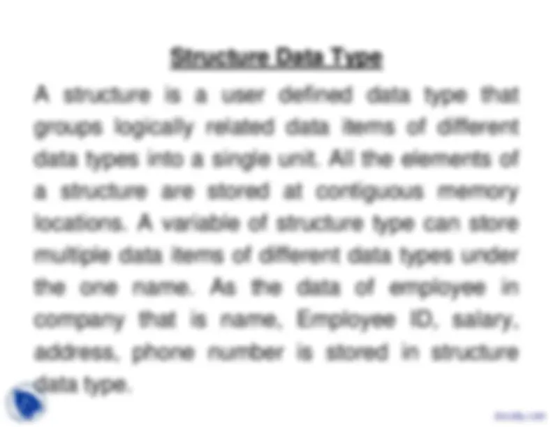 C Structures: Declaration, Access, Array, and Nested Structures ...