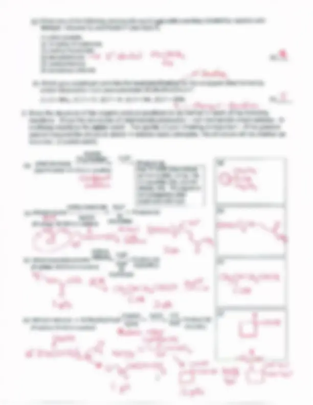 Answers for Exam 3 - Organic Chemistry II | CHEM 241 | Exams Organic ...