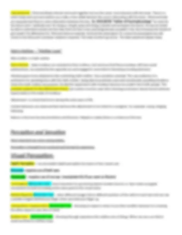 Exam 1 Cheat Sheet - Introductory Psychology | PSYC 2004 | Exams ...