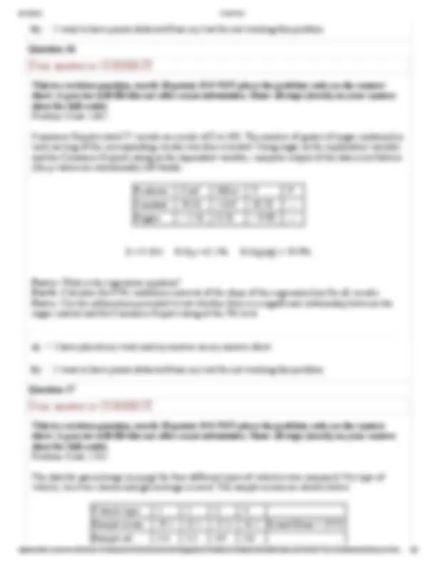 Solved Final Exam for Statistics for the Sciences | MATH 3339 | Exams ...