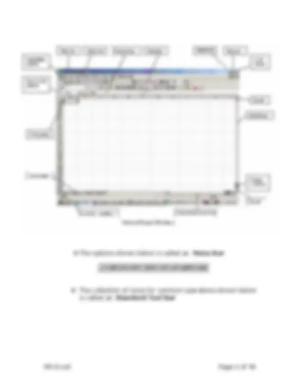 MICROSOFT EXCEL BASIC NOTES | Exercises Computer science | Docsity