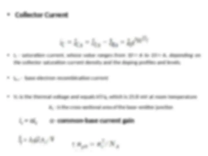 ppt presentation on bi polar junction transistor | Slides Physics of ...