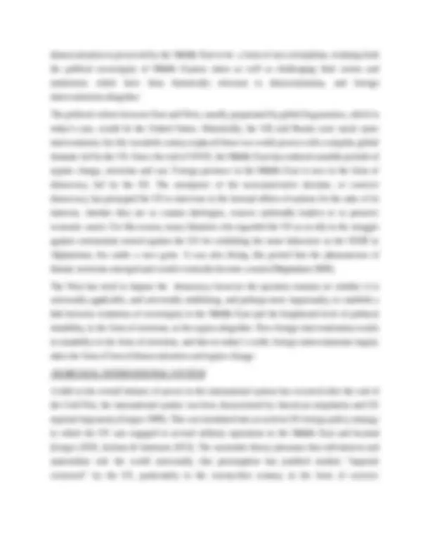 Understanding the Causes of Crises: Political Dynamics and Violence in ...