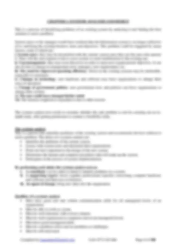 computing notes all about how to manage certain areas | Study notes ...
