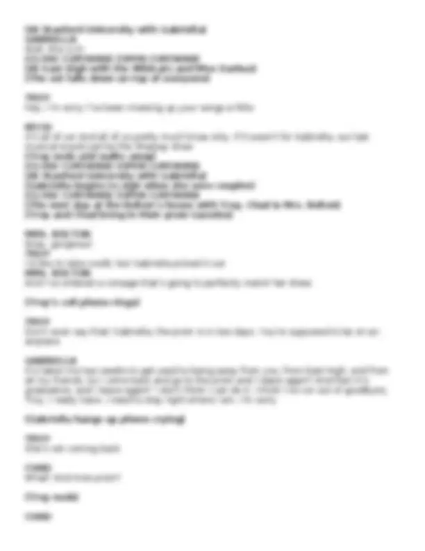 High School Musical Script | Study Guides, Projects, Research English ...