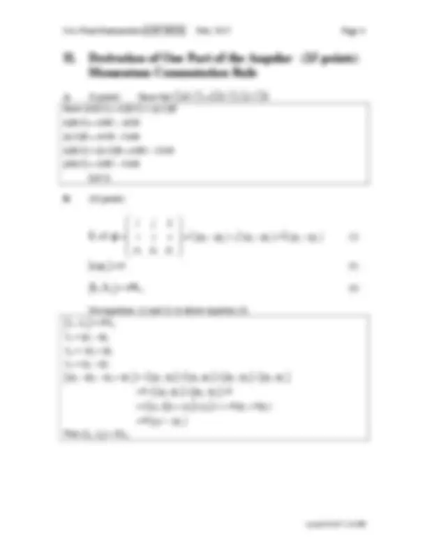 Physical Chemistry II Final Exam with Answers | Fall 2017 MIT | Exams ...