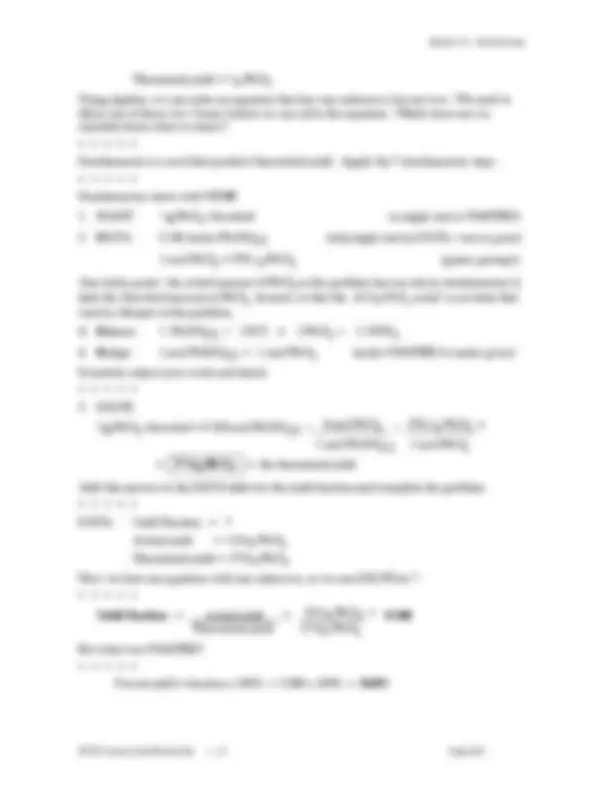 Mole concept questions and answers | Exercises Chemistry | Docsity