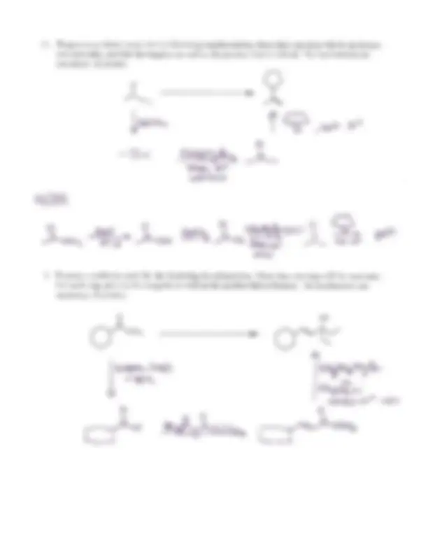 Modern Organic Chemistry II Exam 2 with Answers | CHEM 343 | Exams ...