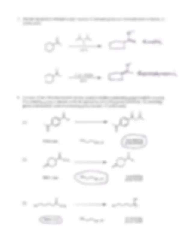 Modern Organic Chemistry II Exam 2 with Answers | CHEM 343 | Exams ...