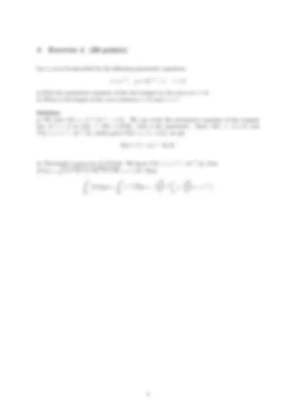 Mathematics First midterm exam: Vectors and Dot Product | Exams ...
