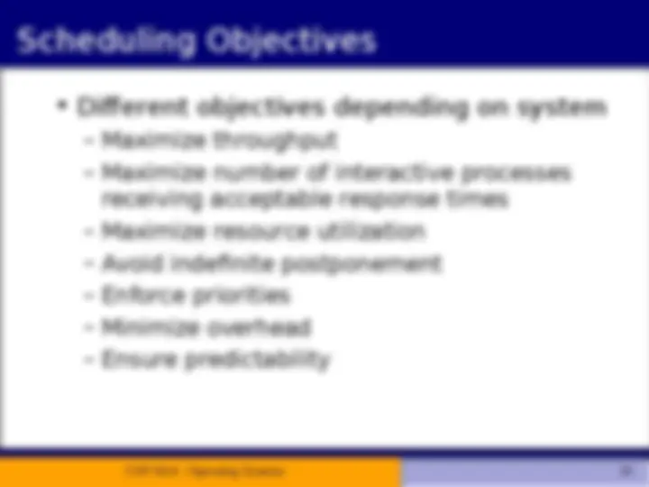 Operating system, Scheduling Criteria and Scheduling Algorithms | Lab ...