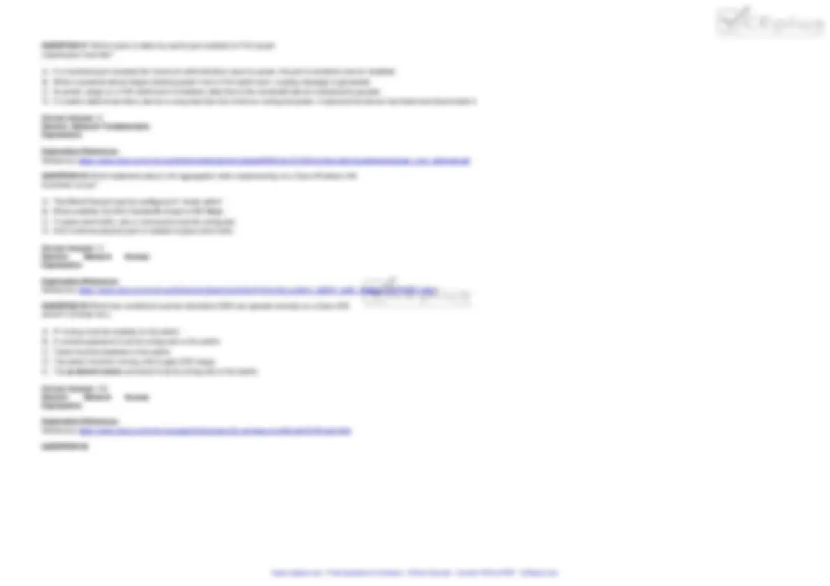 CCNA - 200-301 102q - Demo | Quizzes Network Design | Docsity