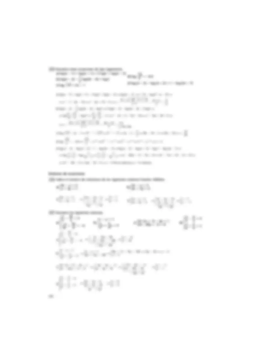 Solucionario matematicas SM 4ESO | Ejercicios de Matemáticas | Docsity