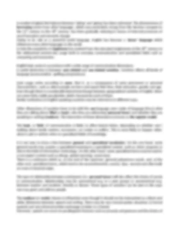 A Handbook of Present-day English, Pulcini | Appunti di Lingua