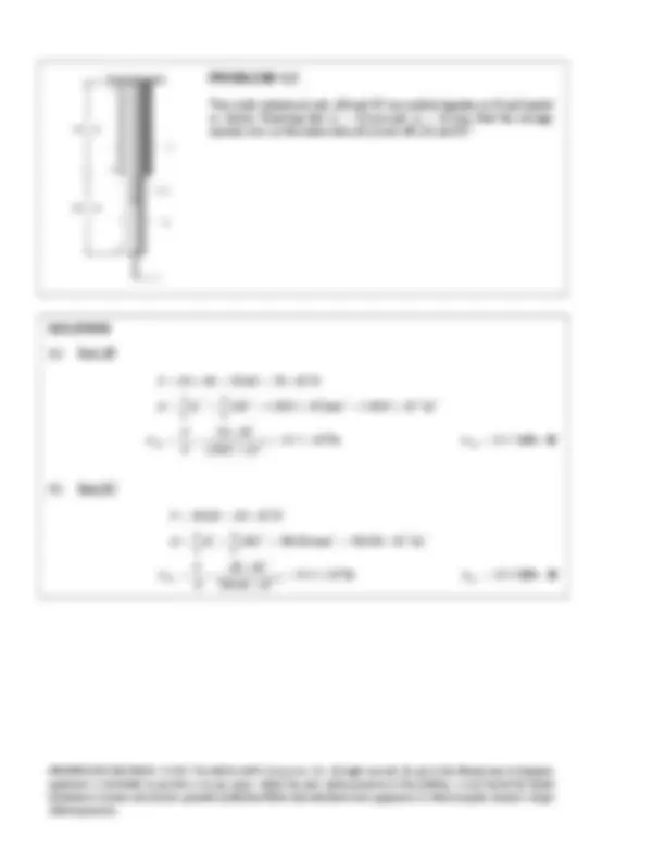 Solution Chapter 1 Mechanics of Materials by Beer & Johnson 7th Edition ...