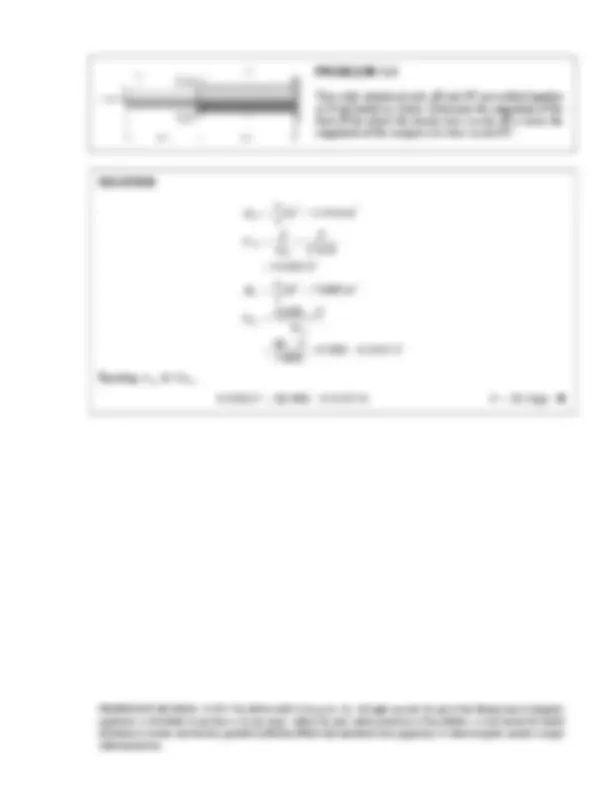 Solution Chapter 1 Mechanics of Materials by Beer & Johnson 7th Edition ...