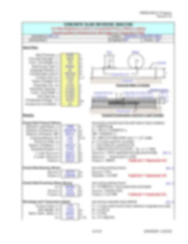 RCC Grade Slab Design | Exercises Reinforced Concrete Design | Docsity