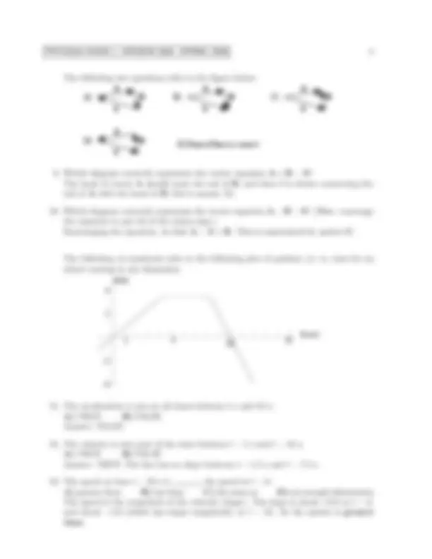 Solved Exam 1 for General Physics 1 | PHYS 2010 | Exams Physics | Docsity