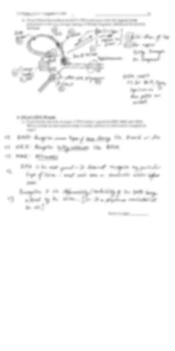Old Examination 2 with Answers - Biochemistry III | BCHM 465 | Exams ...