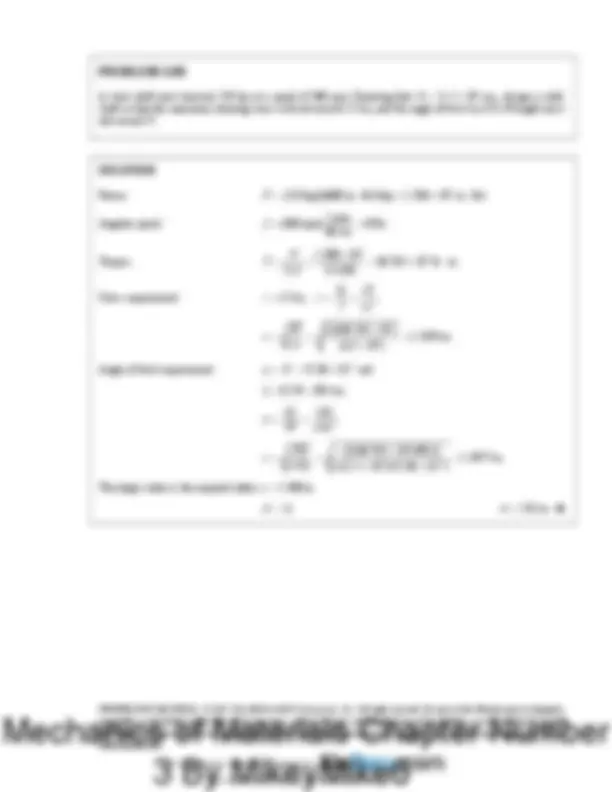 Solution Chapter 3 Mechanics of Materials by Beer & Johnson 7th Edition ...