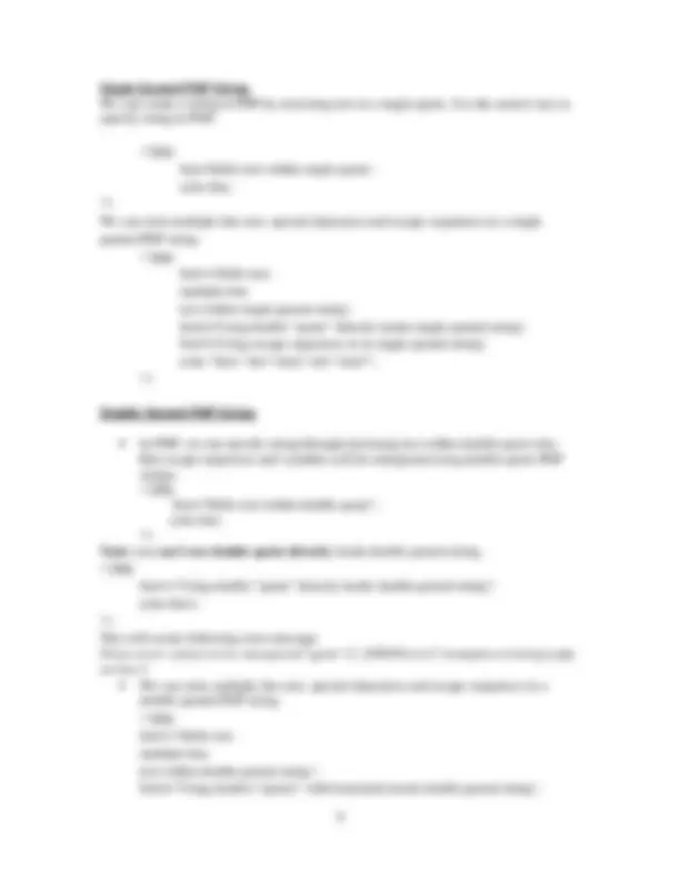PHP Notes that is very helpful for begineers | Lecture notes ...
