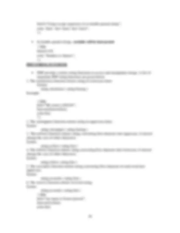 PHP Notes that is very helpful for begineers | Lecture notes ...