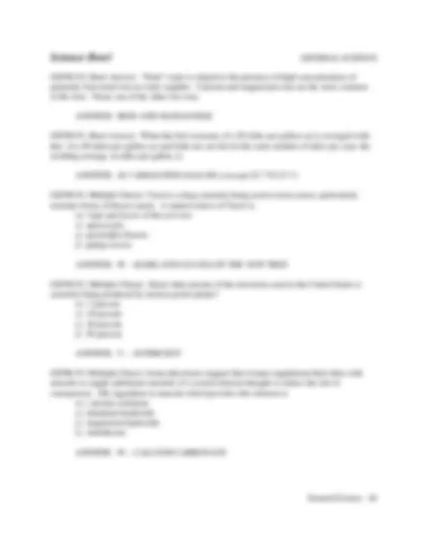 Science PDF answer key to worksheet | Assignments Environmental science ...