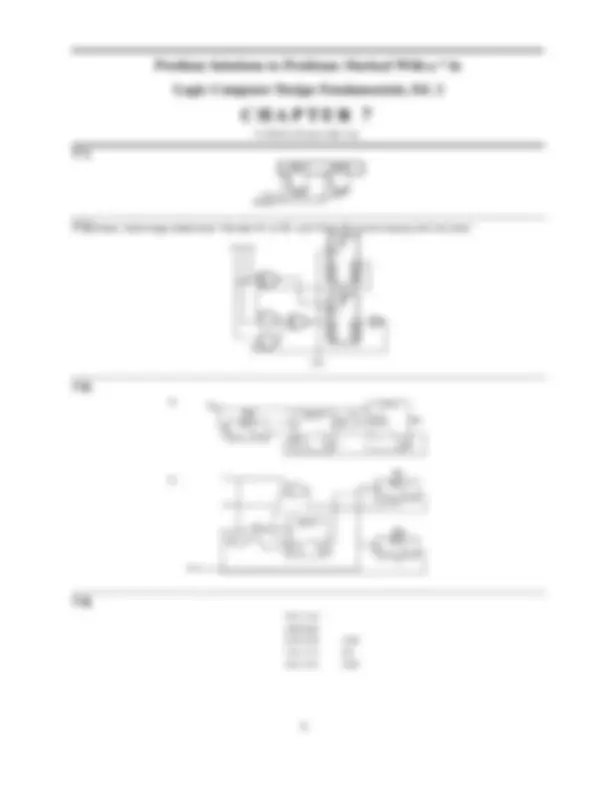 Solutions to logic and computer design fundamentals | Study notes ...