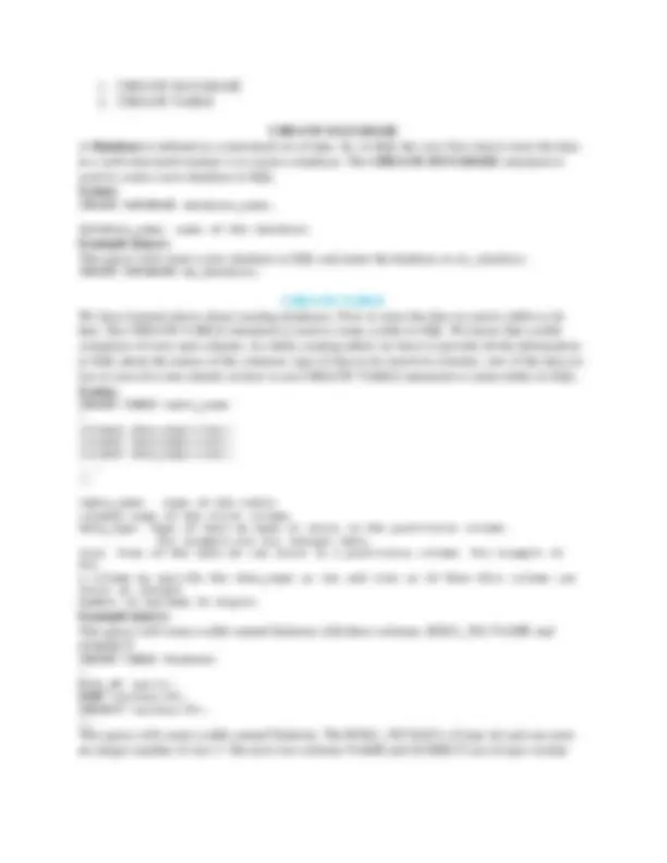 SQL Commands and Categories: DDL, DQL, DML, DCL, and TCL | Lecture ...