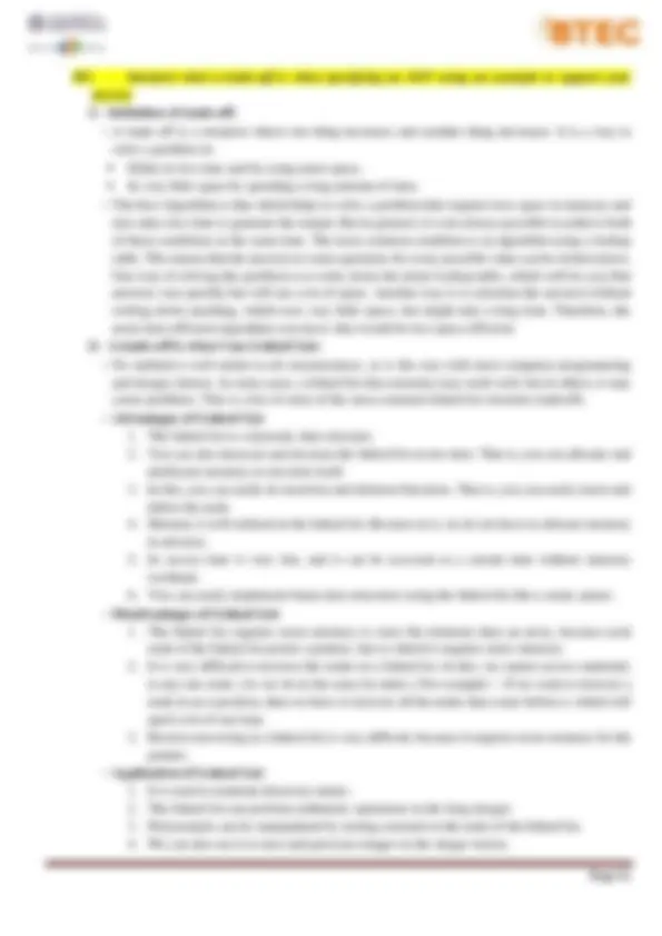 Data structure & Algorithm, Assignments for Information Technology ASM2 ...
