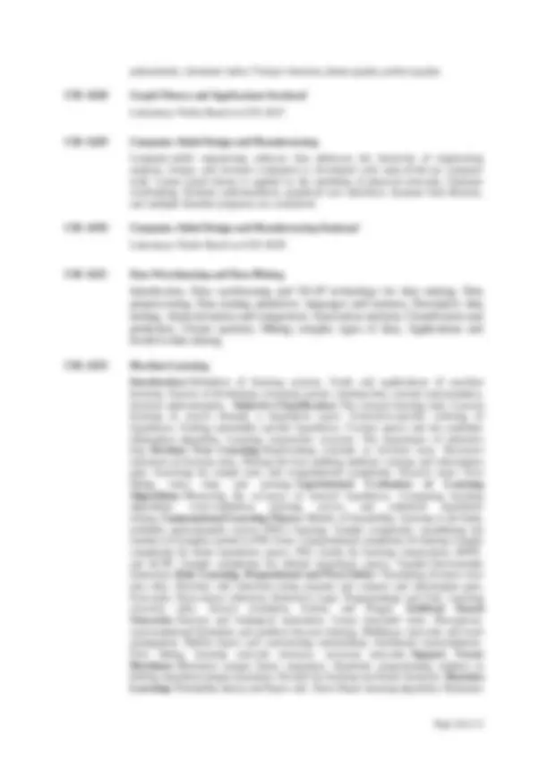 Computer science and technology | Cheat Sheet Computer science | Docsity