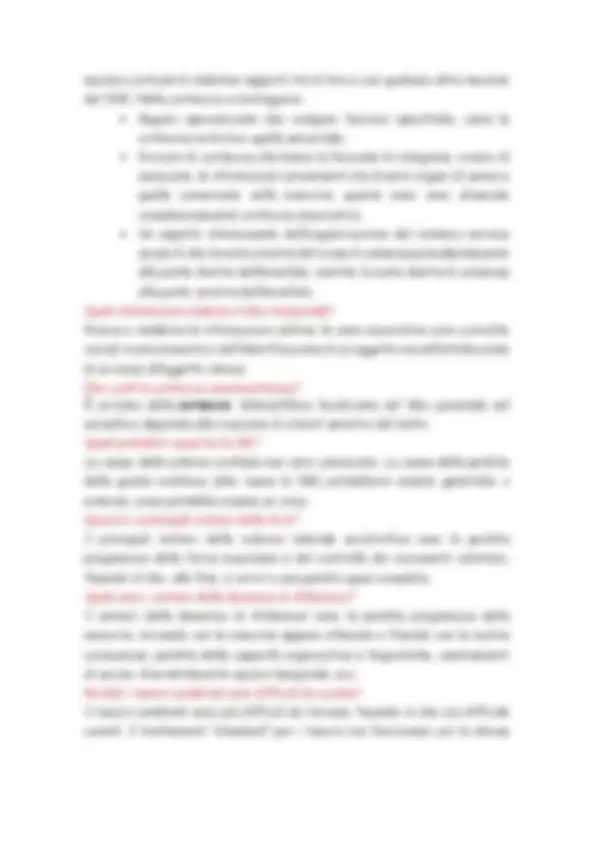 Domande e risposte sistema nervoso | Esercizi di Psicobiologia | Docsity