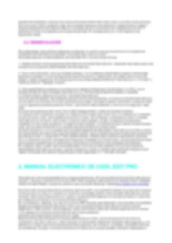 manual de cool edit ultima version. | Apuntes de Imagen y Sonido | Docsity