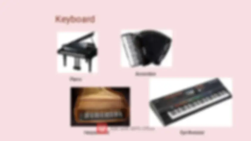 Instrumental Music and Types of Musical Instruments | Assignments ...
