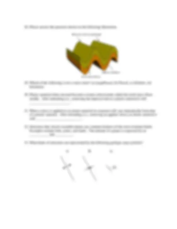 Structural Geology – Practice Questions and Answers | Schemes and Mind ...