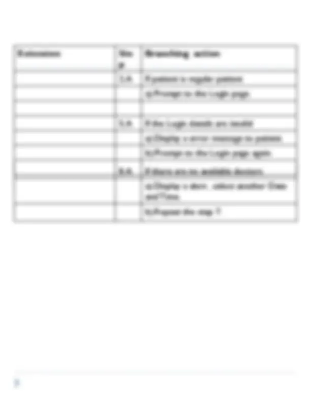 Getting An Appointment Use Case For Online Medical System