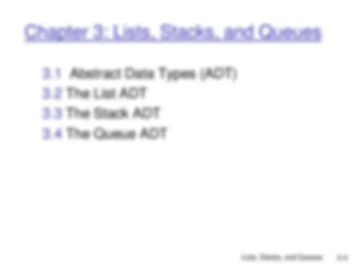 Data Structures: Lists, Stacks, and Queues | Slides Data Structures and ...