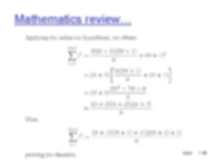 Notes for DSA chapter 1 | Slides Data Structures and Algorithms | Docsity