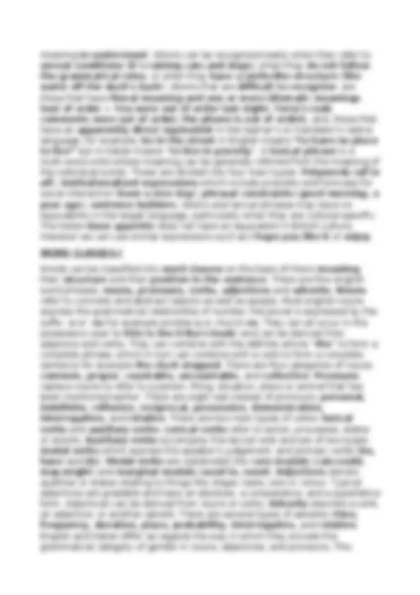 Understanding Word Formation, Collocations, and Phrases in English and ...