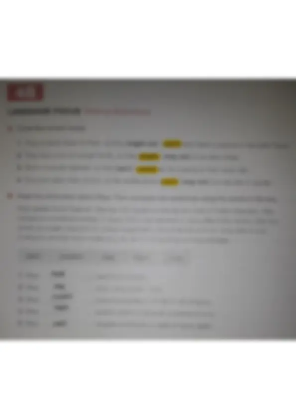 KEYNOTE U4 Past perfect and past prefect progressive | Ejercicios de ...