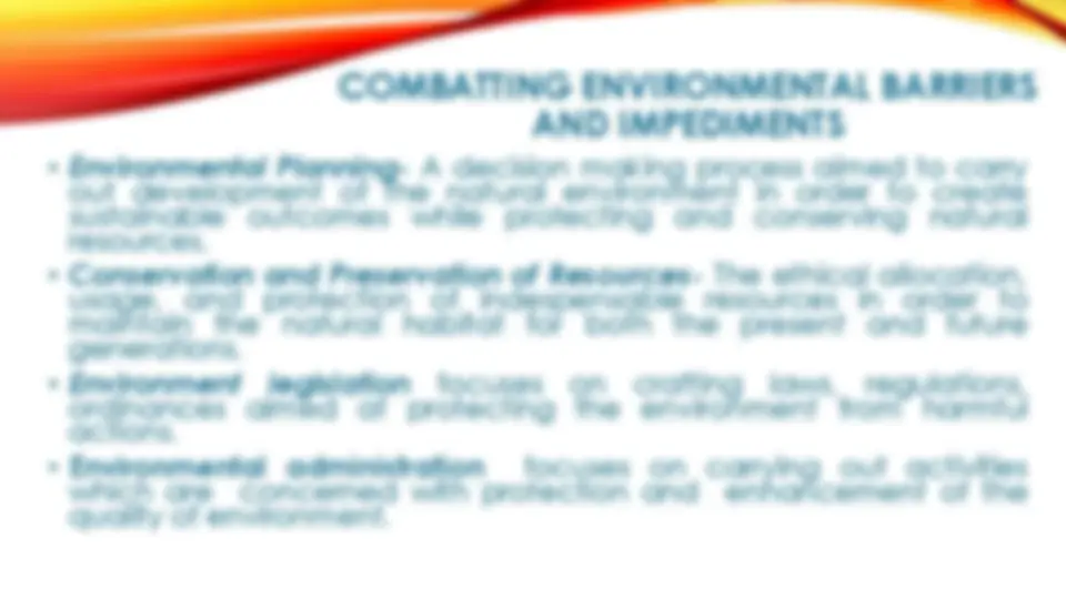 Environmental Management: Basic Concepts and Principles | Lecture notes ...