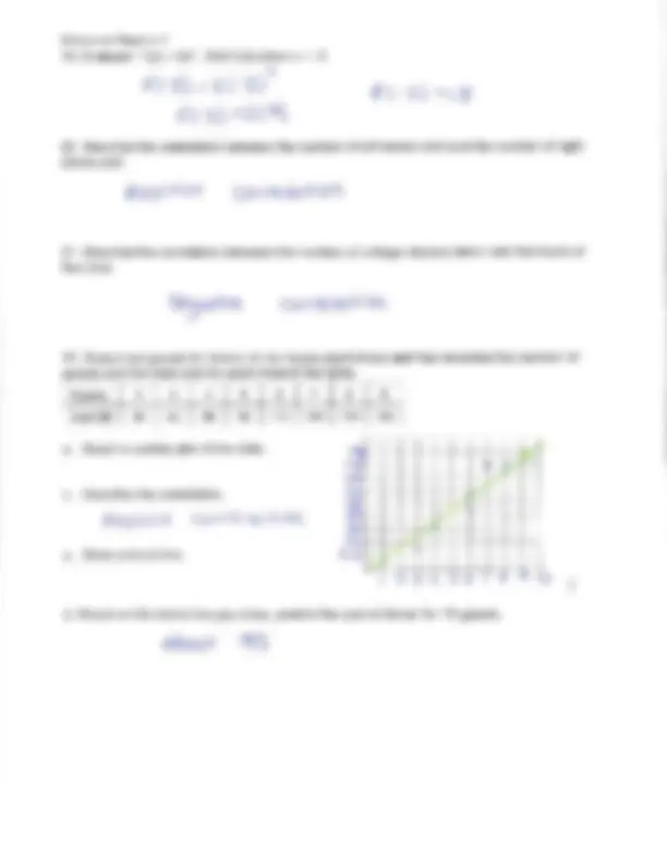 chapter 3 study guide | Cheat Sheet Mathematics | Docsity